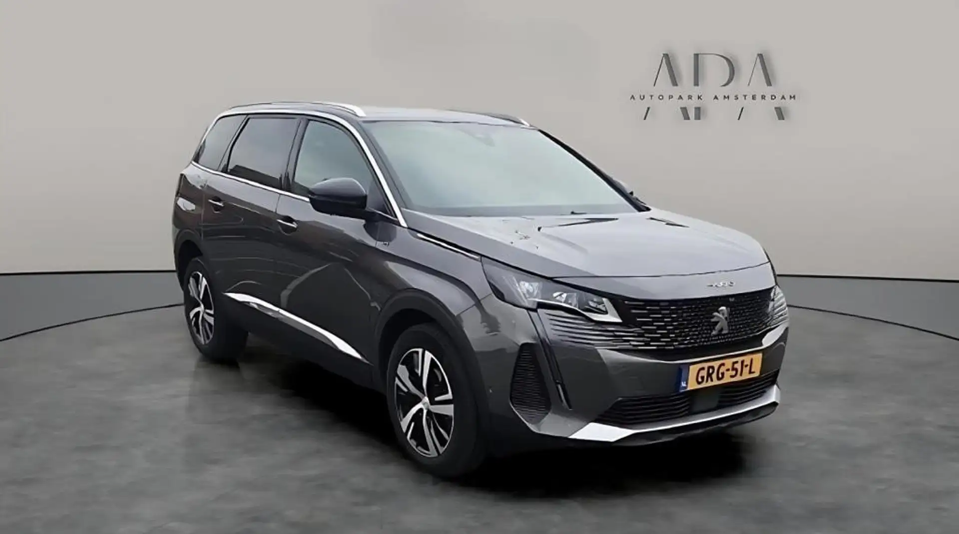Peugeot 5008 1.2 Hybrid GT line Led/Leder/Carplay/Garantie Gris - 1