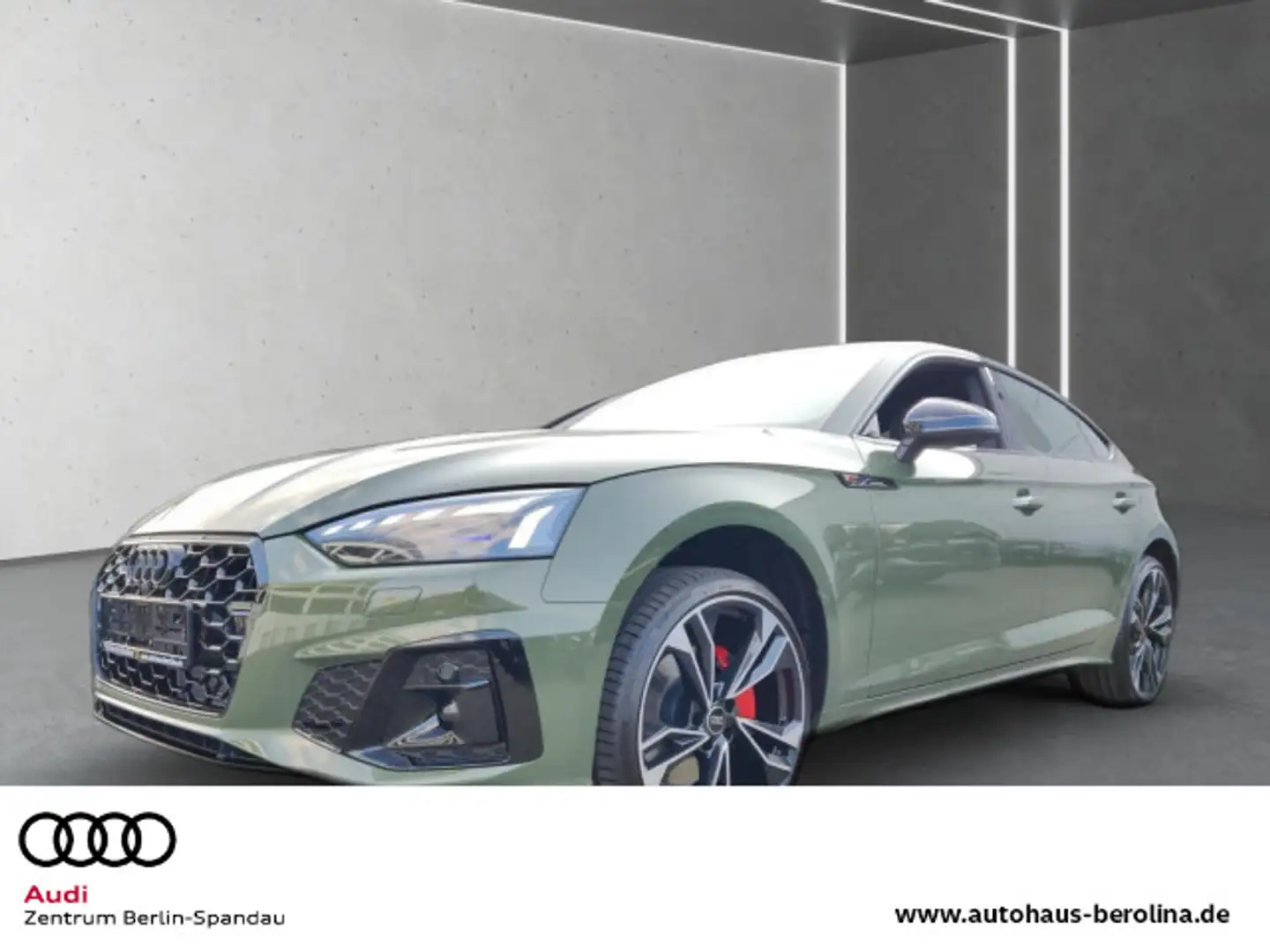 Audi A5 40 TFSI qu. S line S tronic *HuD* Grün - 1
