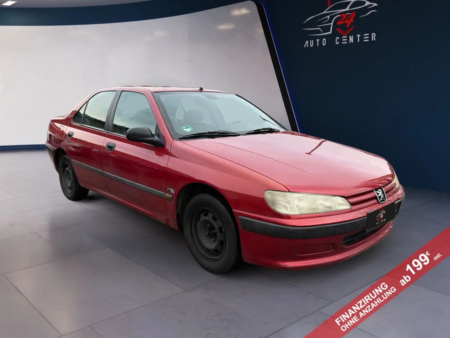 Peugeot 406 1.8 Benziner / Limousine Rojo - 1