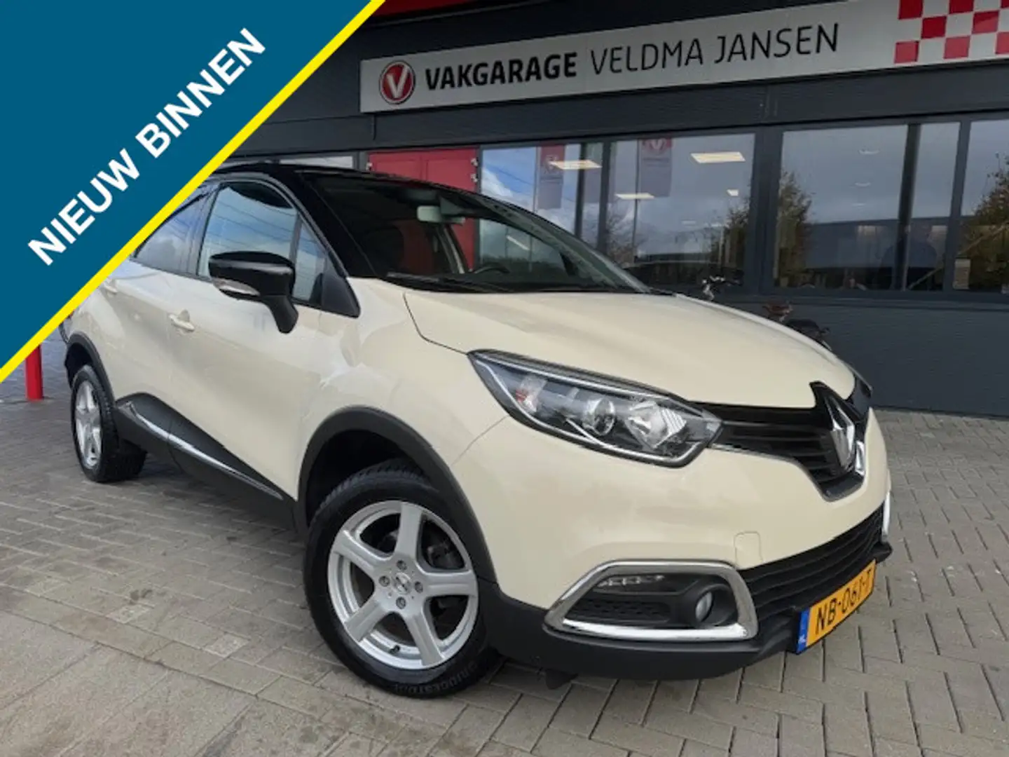 Renault Captur 0.9 TCe DYNAMIQUE 75.000 KM 1e EIGENAAR Wit - 1
