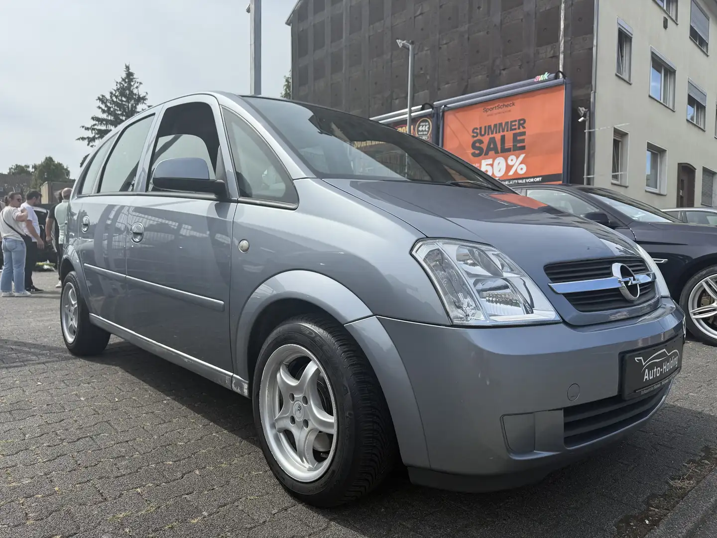 Opel Meriva 1.6 16V Easytronic Automatik Edition*Klima*Tüv Ne Grijs - 1