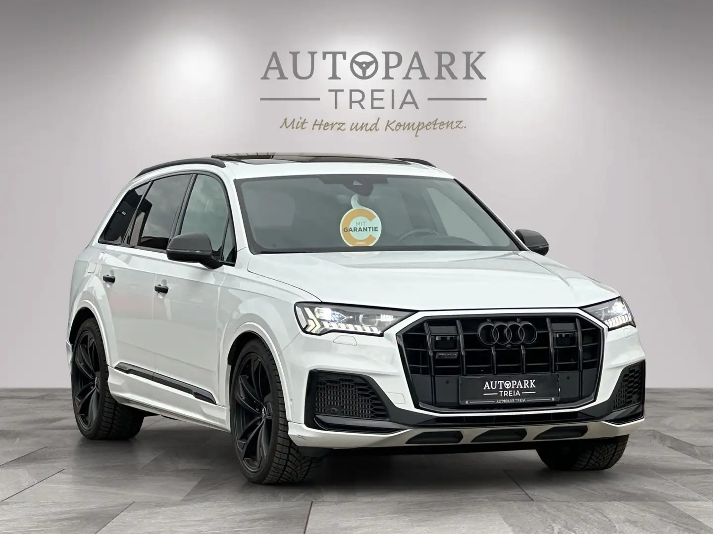 Audi SQ7 4.0TDI quattro(PANO-STANDHZNG-7SITZER-AHK) Blanc - 1