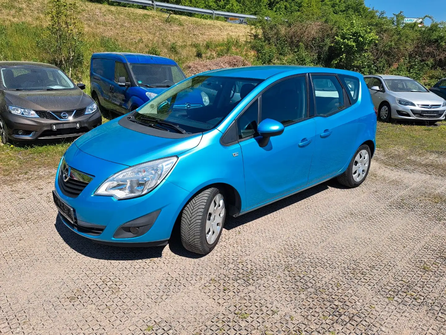 Opel Meriva B Edition Automatik AC Scheckheft 1.Hand Blau - 1