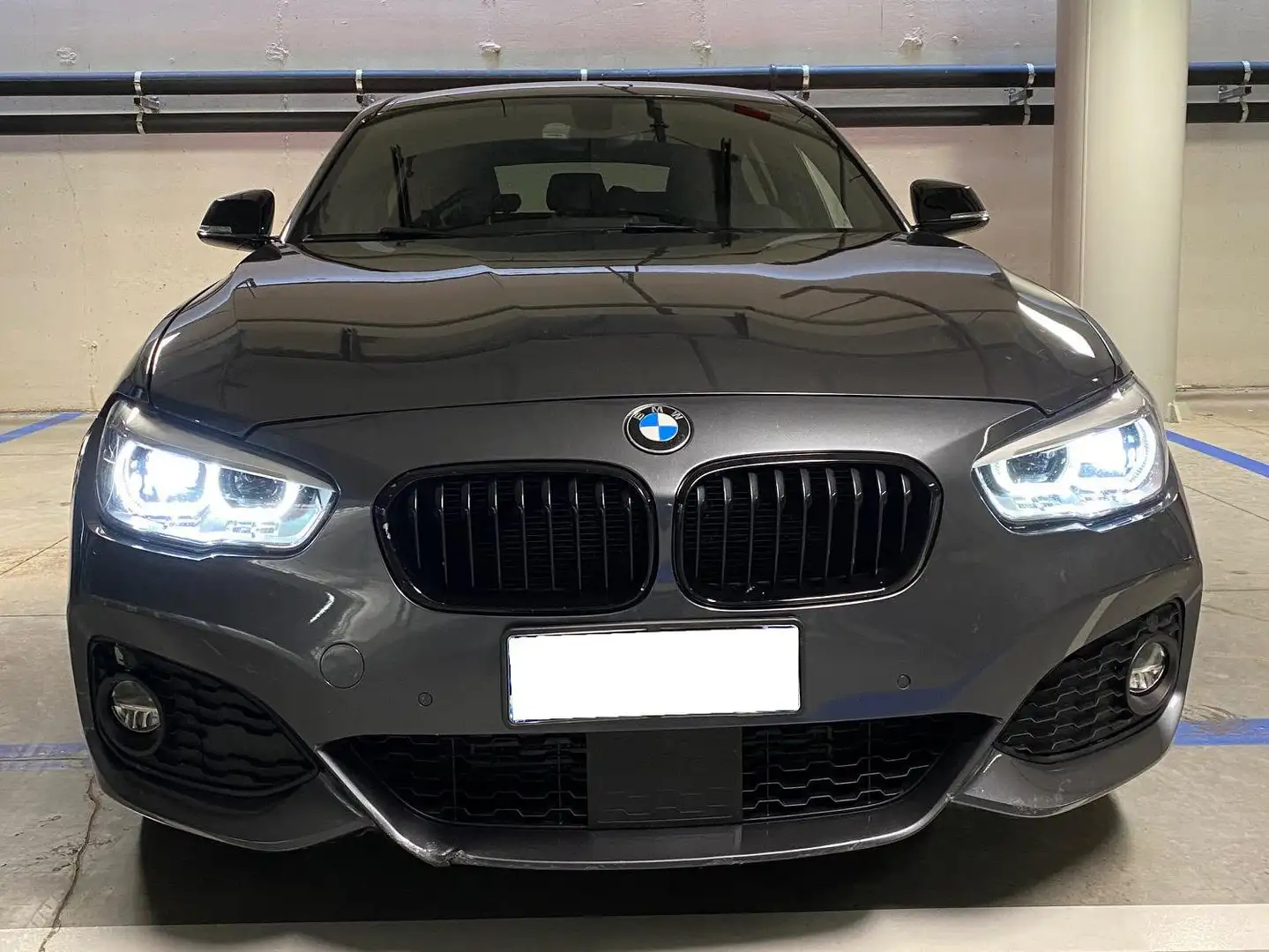 BMW 120 Serie 1 F/20-21 2015 120d xdrive Msport 5p auto Grigio - 2