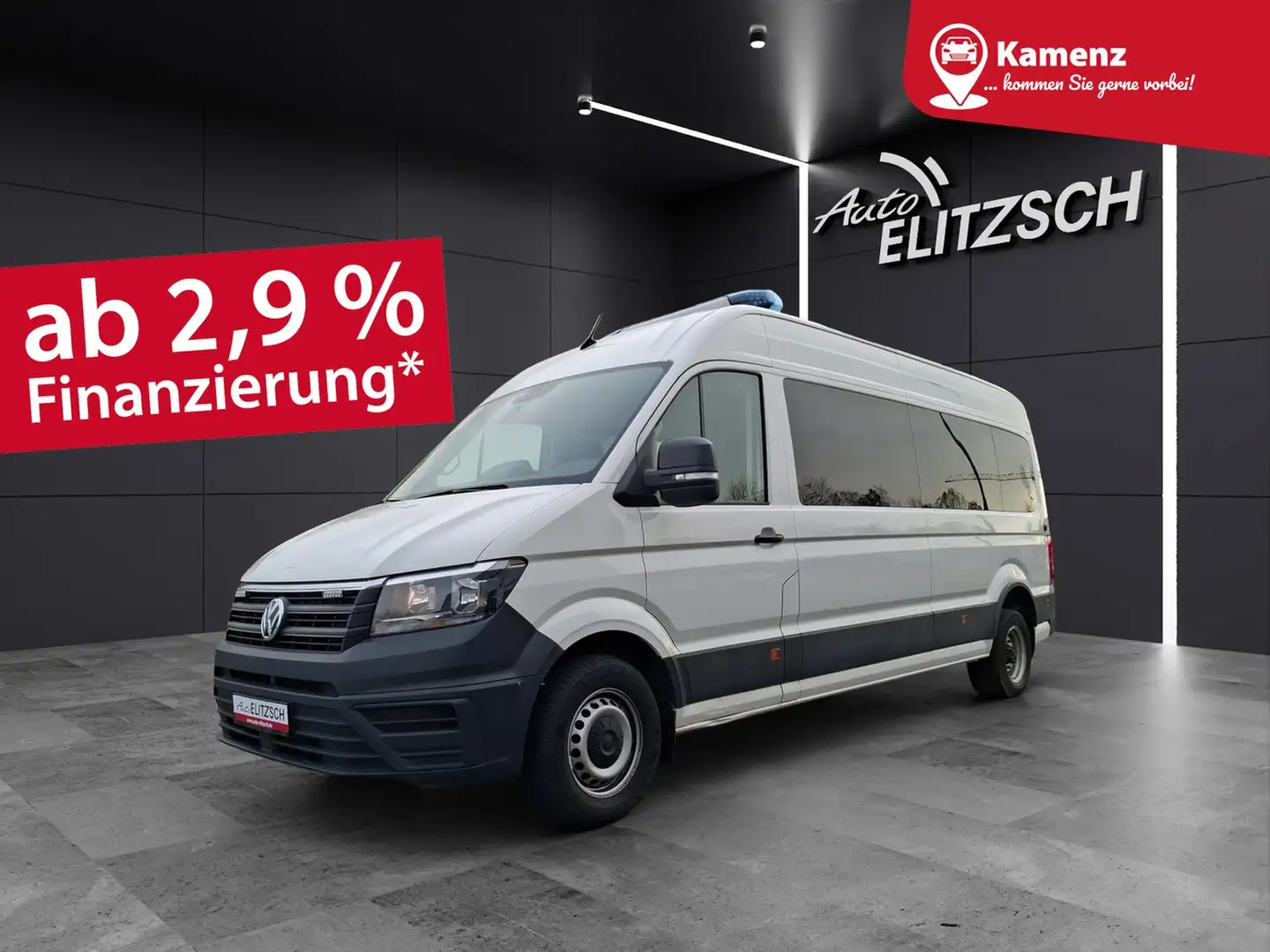 Volkswagen Crafter 50 DSG LR HD 9-Si Rollstuhllift Trittstufe STH ... Weiß - 1