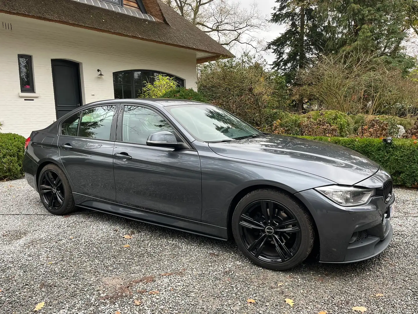 BMW 318 318d Automaat M-Performance pakket Grijs - 2