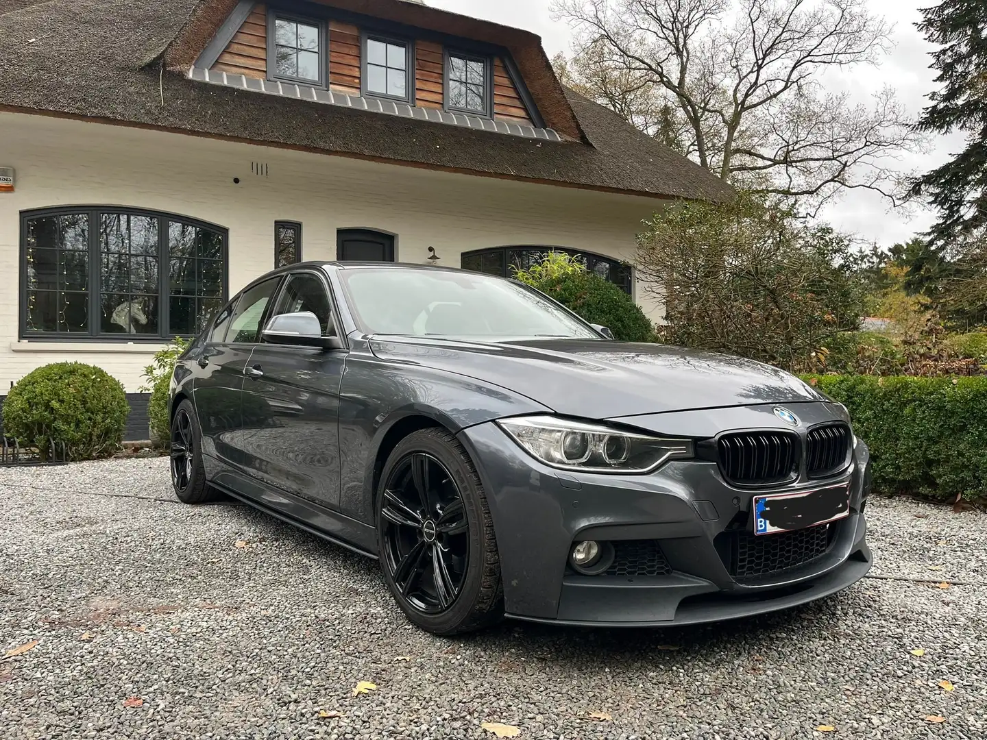 BMW 318 318d Automaat M-Performance pakket Grijs - 1