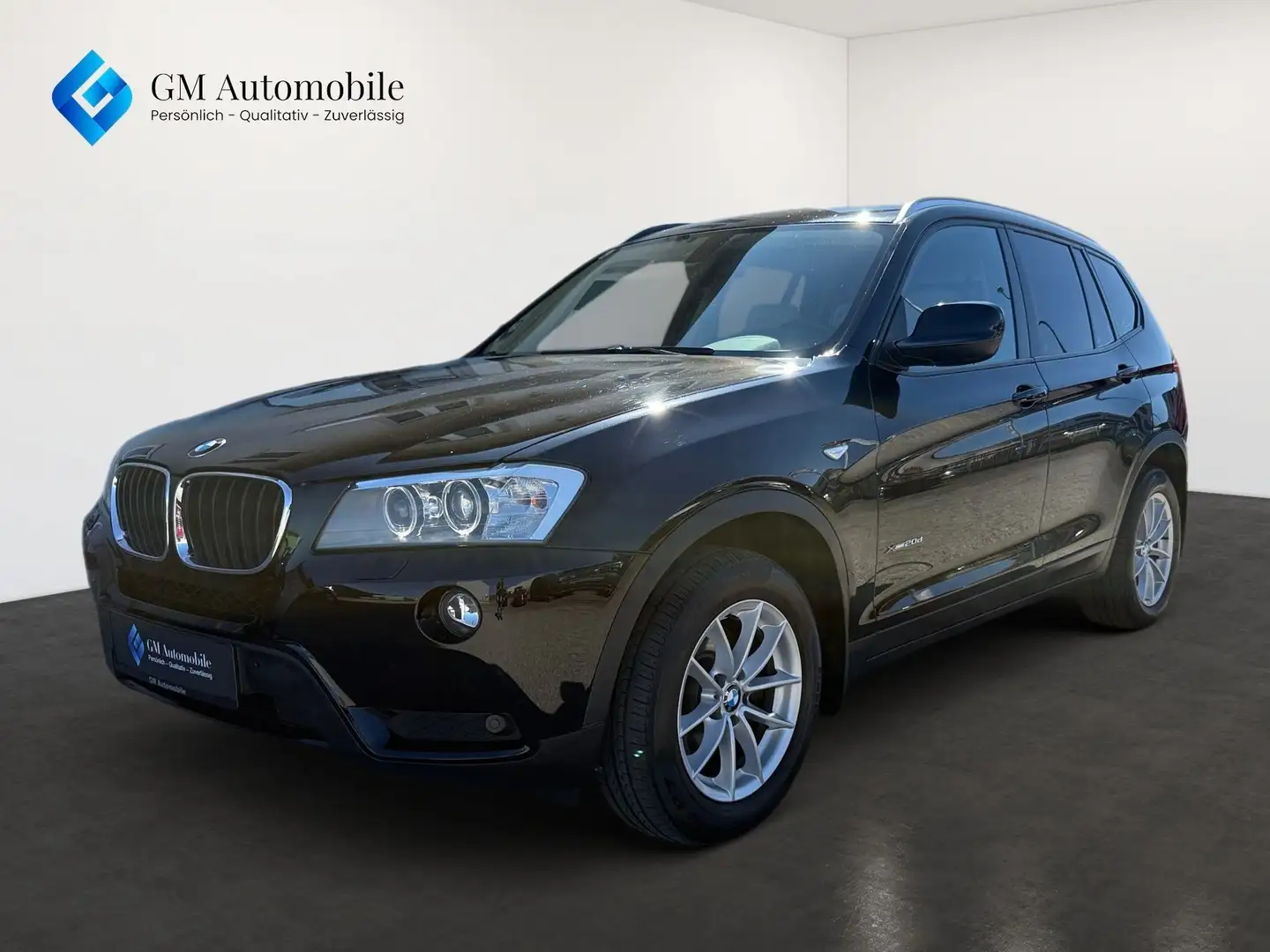 BMW X3 xDrive 20d AHK Schwarz - 1