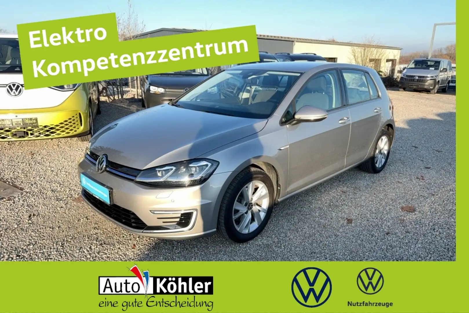 Volkswagen Golf E- Wärmepumpe/ CCS /ACC/Dynaudio Silber - 1