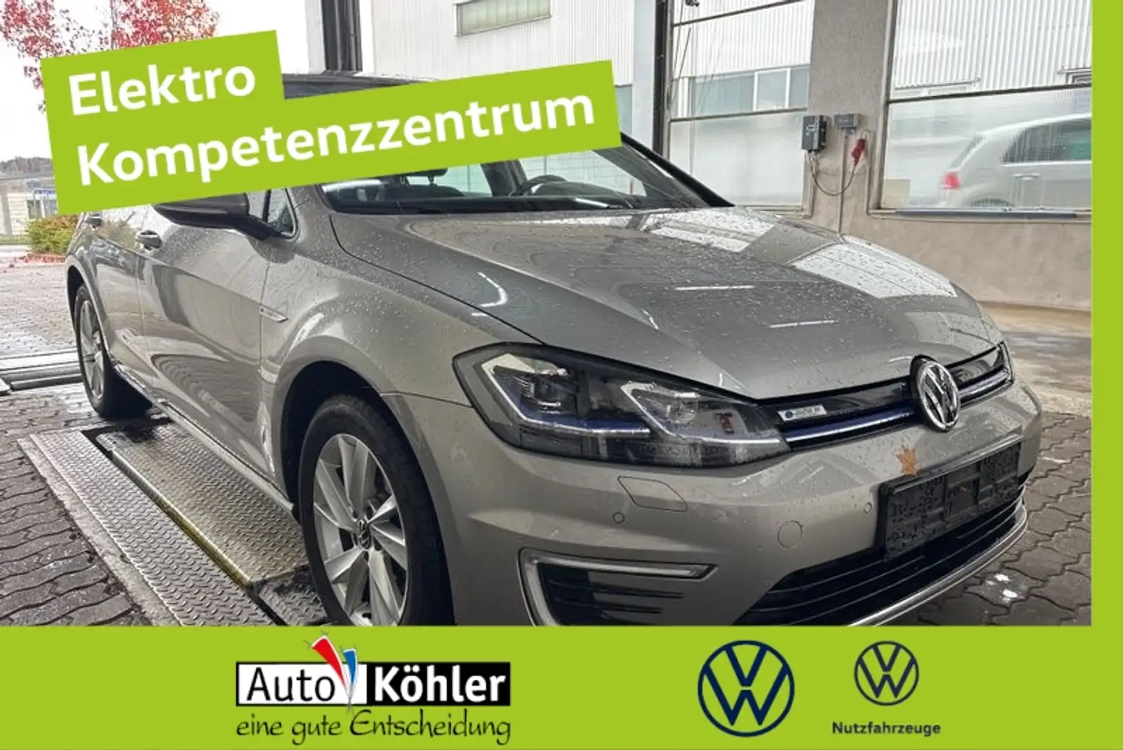 Volkswagen Golf E- Wärmepumpe/ CCS /ACC/Dynaudio Silber - 1