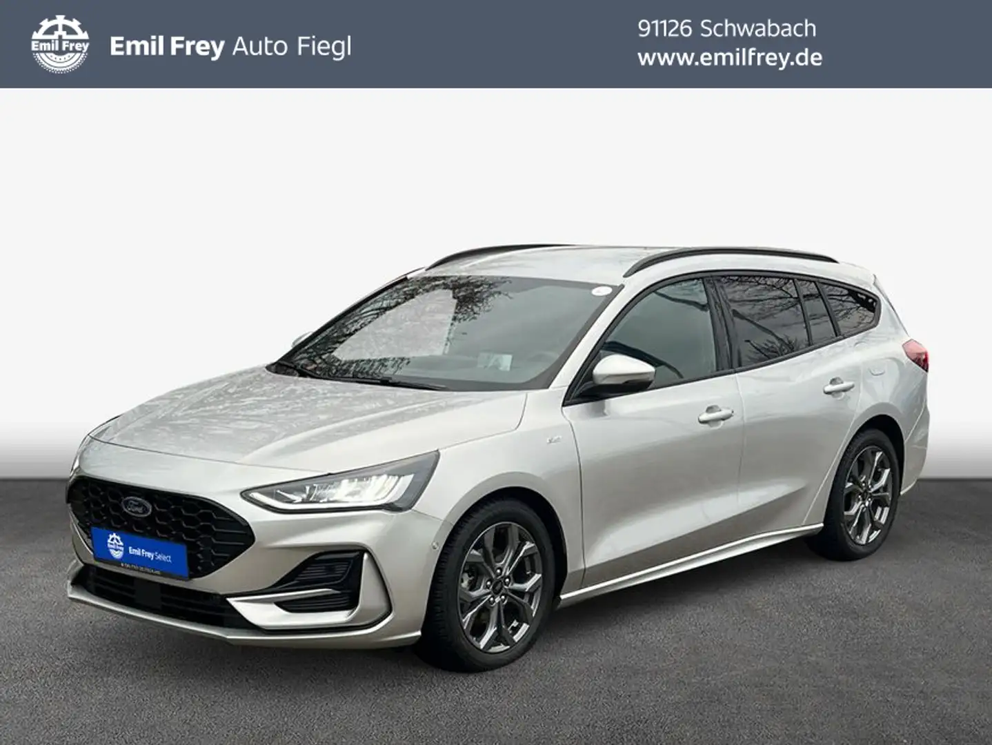 Ford Focus Turnier 1.0 EcoBoost Hybrid ST-LINE X Argent - 1