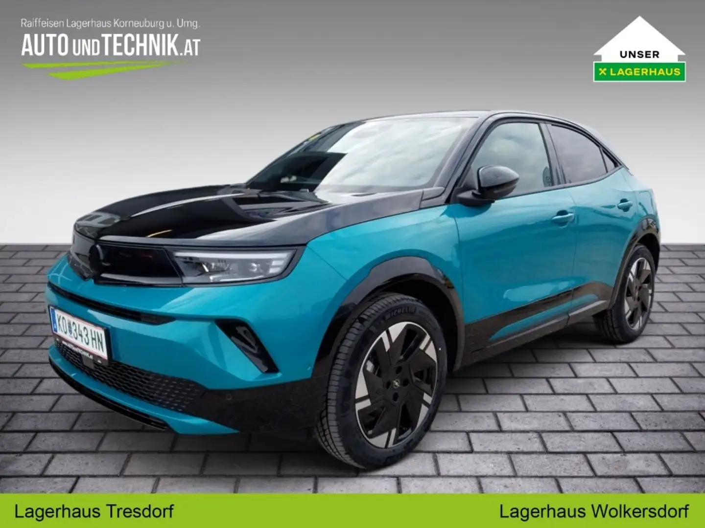 Opel Mokka Electric GS 115kW Grün - 1