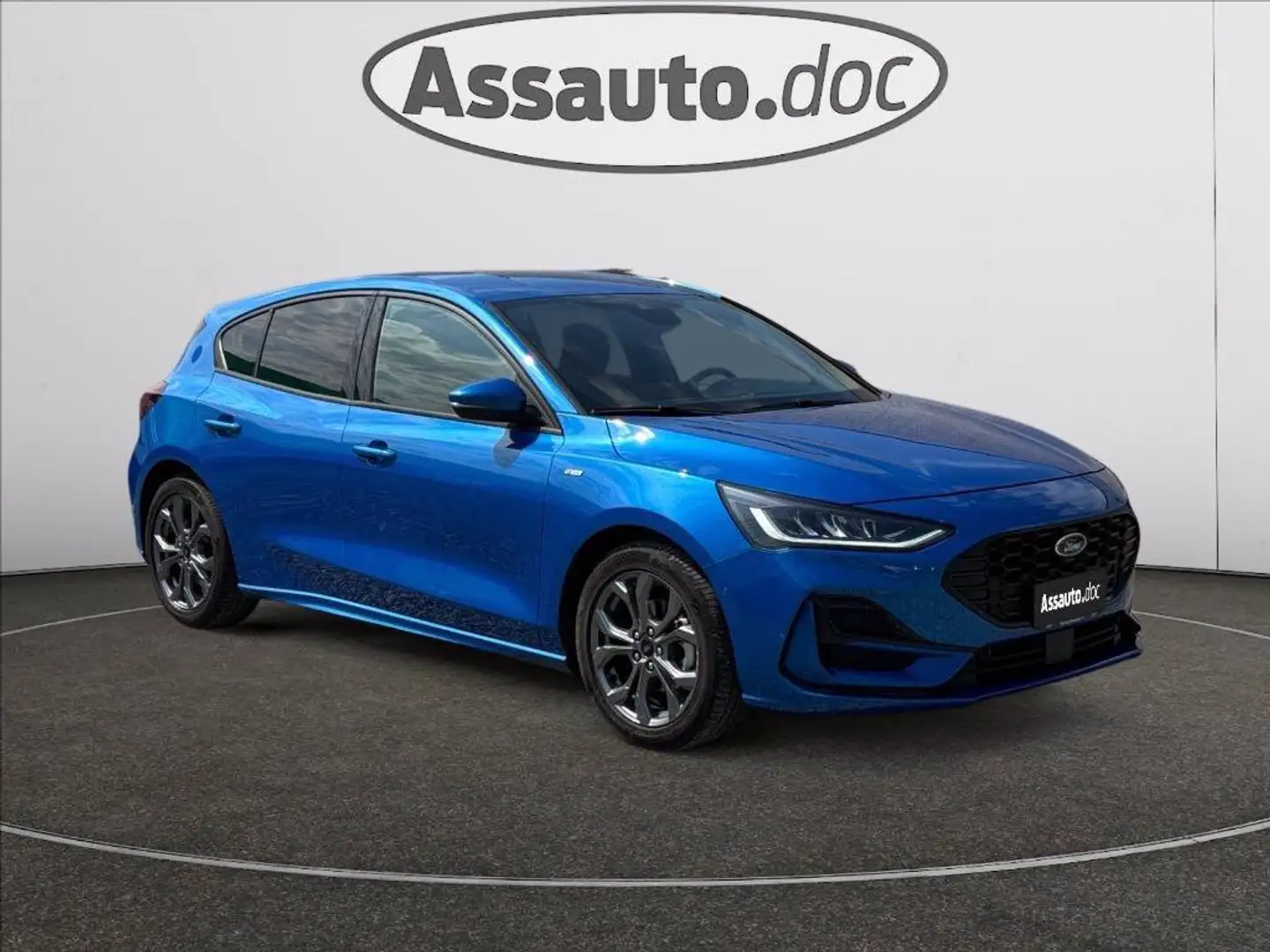 Ford Focus 1.0t ecoboost h ST-Line X 125cv Blu/Azzurro - 1