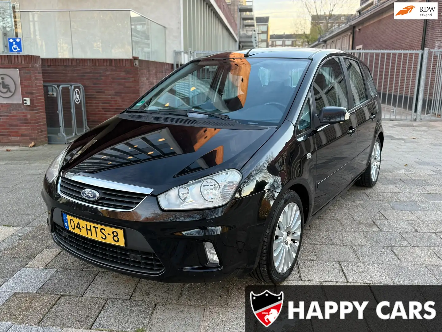 Ford C-Max 2.0-16V Titanium, AUTOMAAT Zwart - 1