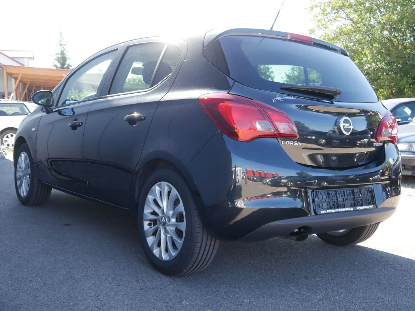 Opel Corsa E 1.4 Turbo Edition Schwarz - 2