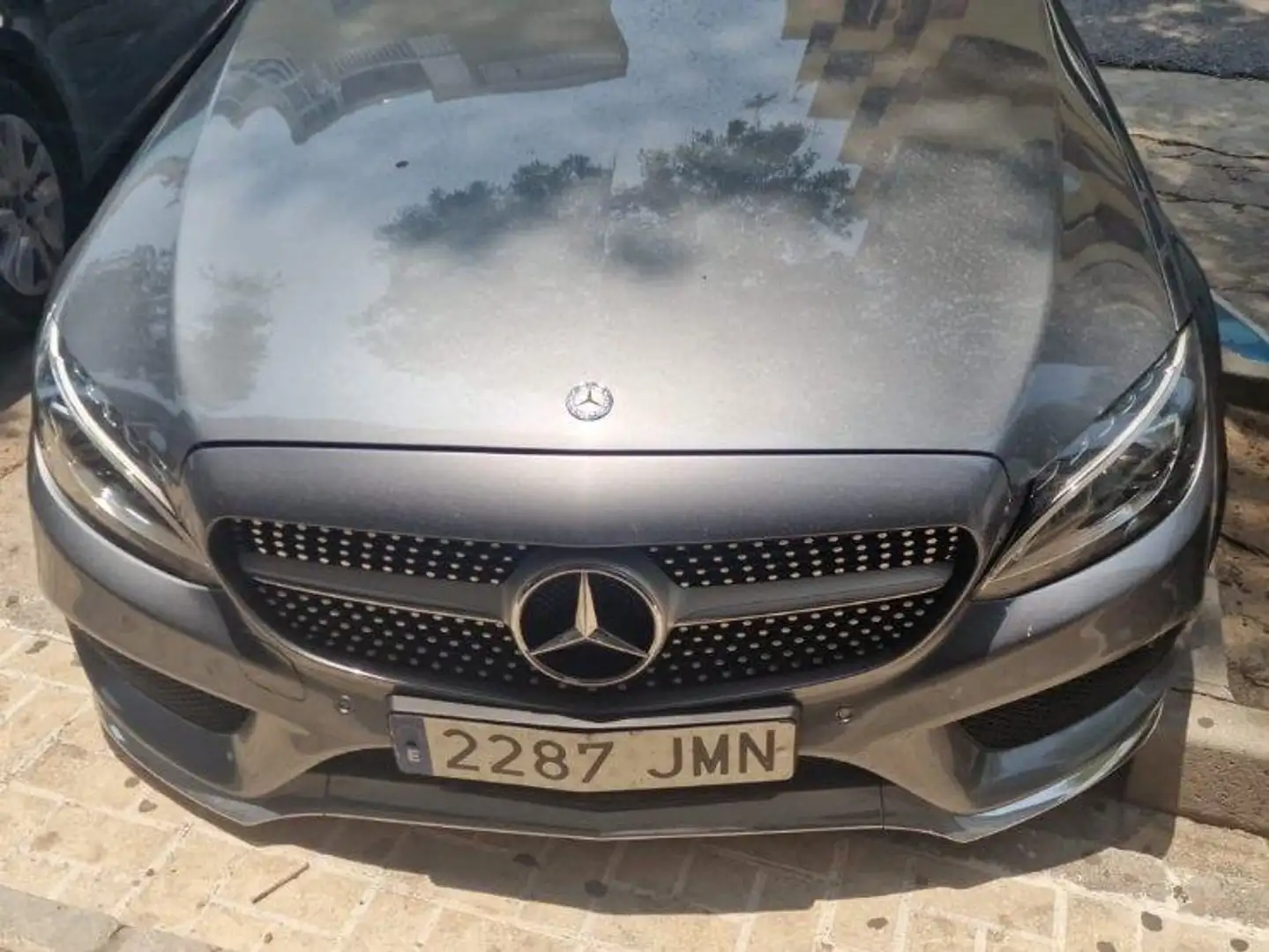 Mercedes-Benz C 220 Coupé 220d 4Matic 9G-Tronic Gris - 2