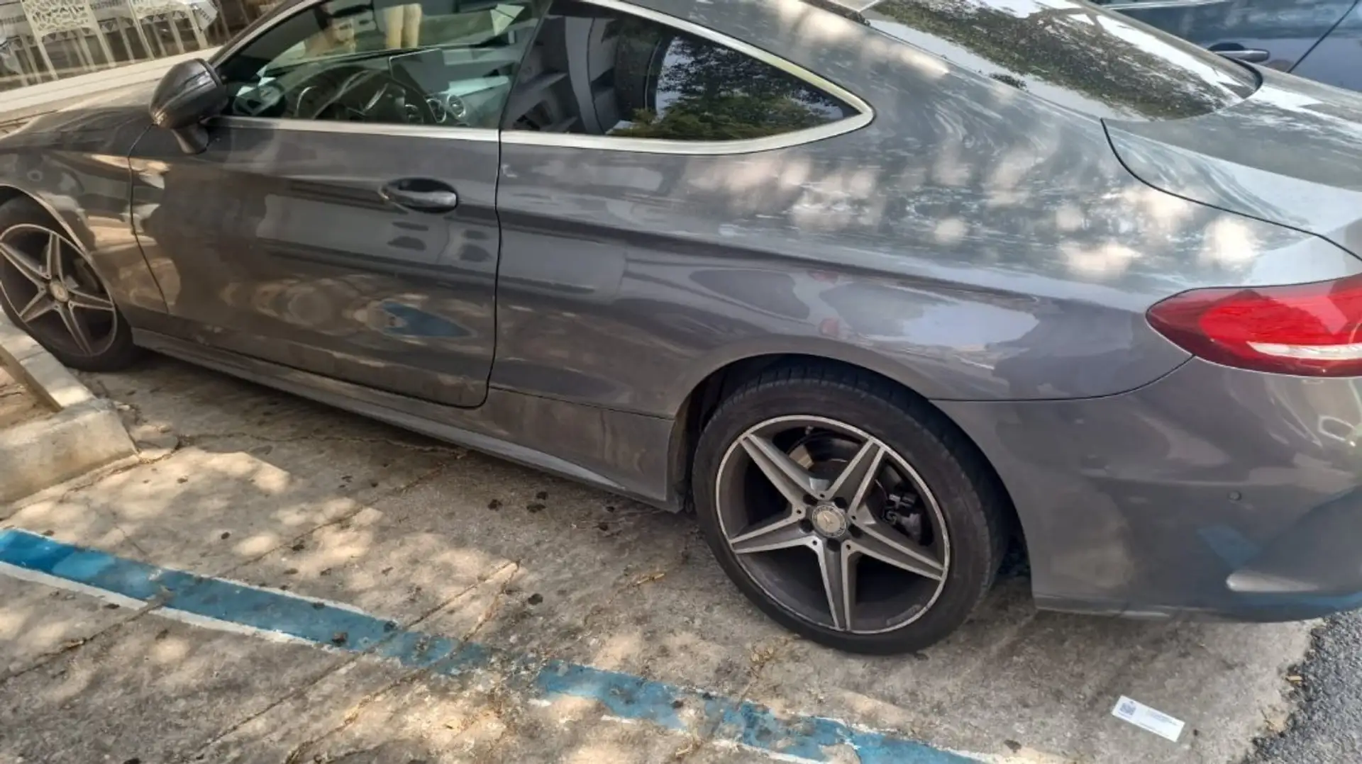 Mercedes-Benz C 220 Coupé 220d 4Matic 9G-Tronic Gris - 1