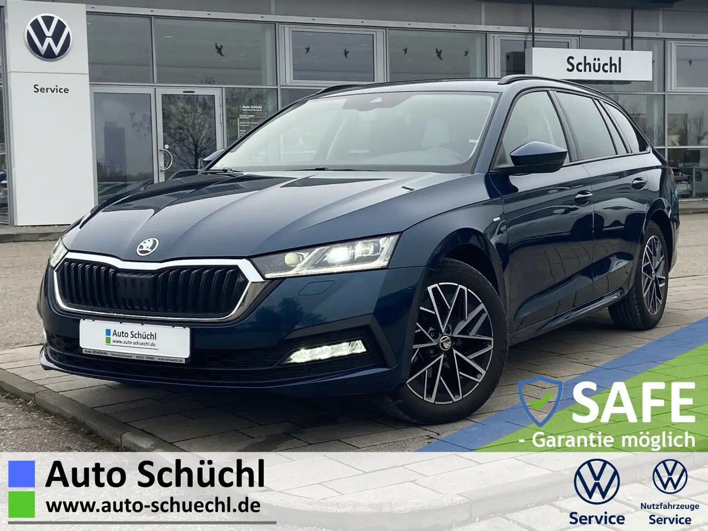 Skoda Octavia Combi 2.0 TDI DSG CLEVER 17"+NAVI-COLUMB Blau - 1