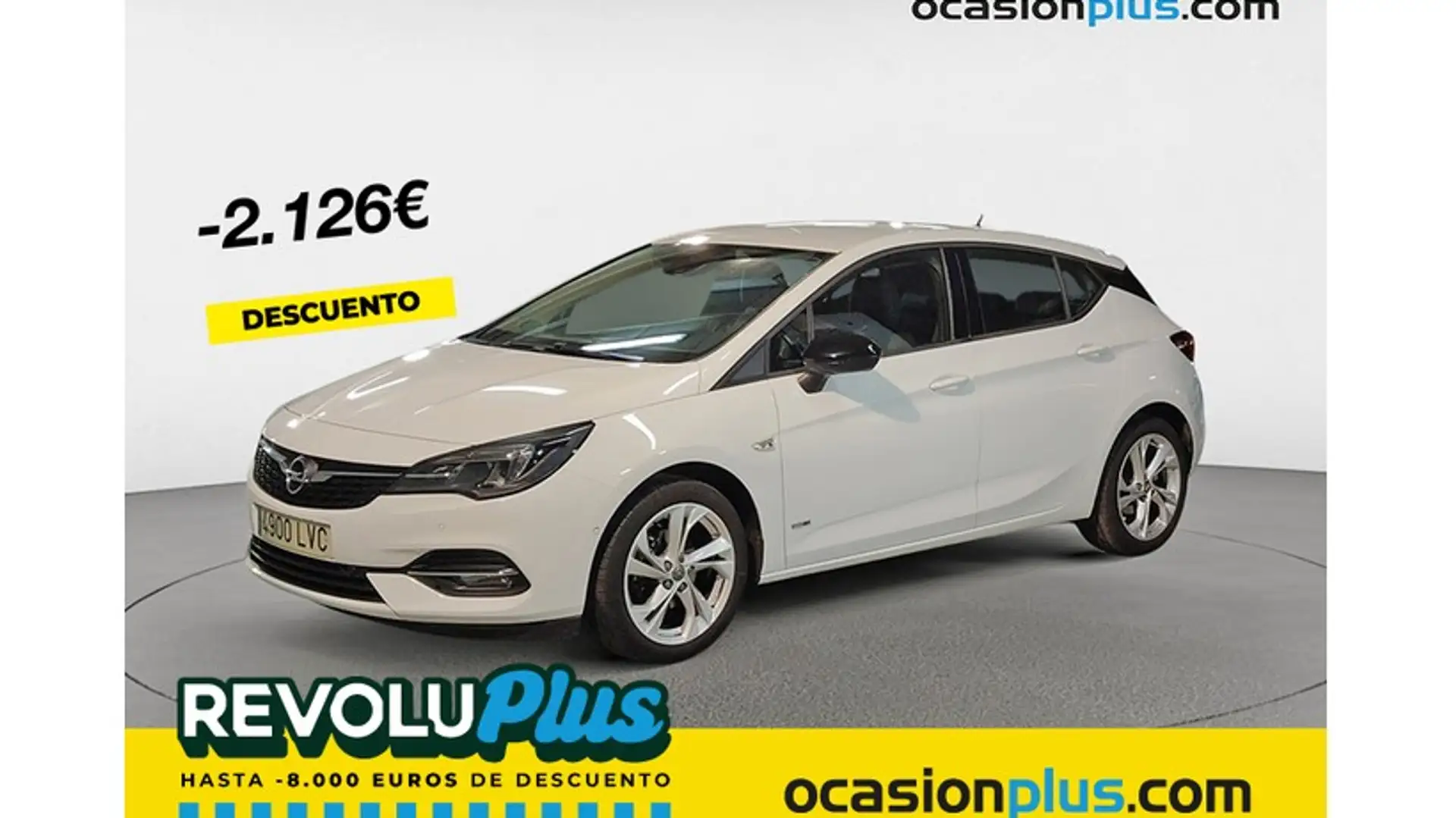 Opel Astra 1.2T S/S Design & Tech 110 Blanco - 1