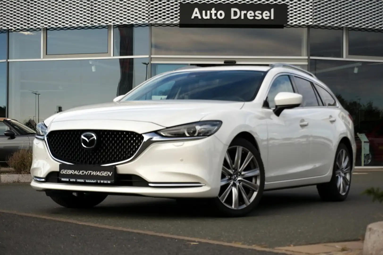Mazda 6 Kombi ExclusiveLine | Skyactiv-G 165 Automatik | L Blanc - 2