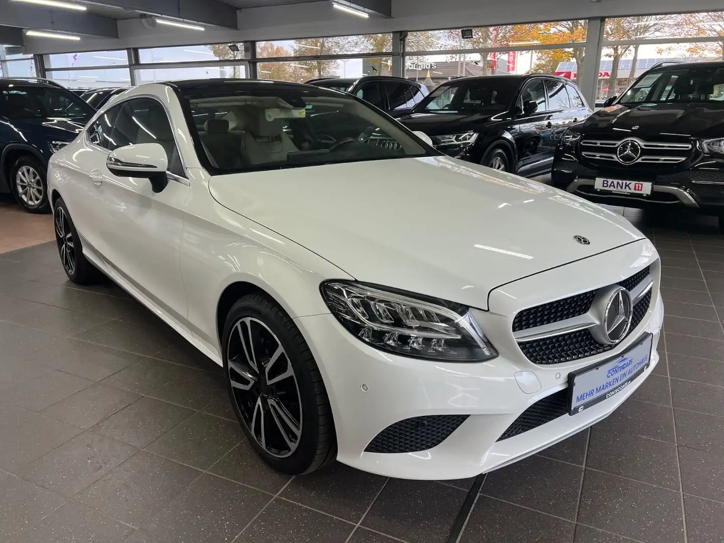 Mercedes-Benz C 200 d Coupe Pano+Park-Paket Advanced Beyaz - 2