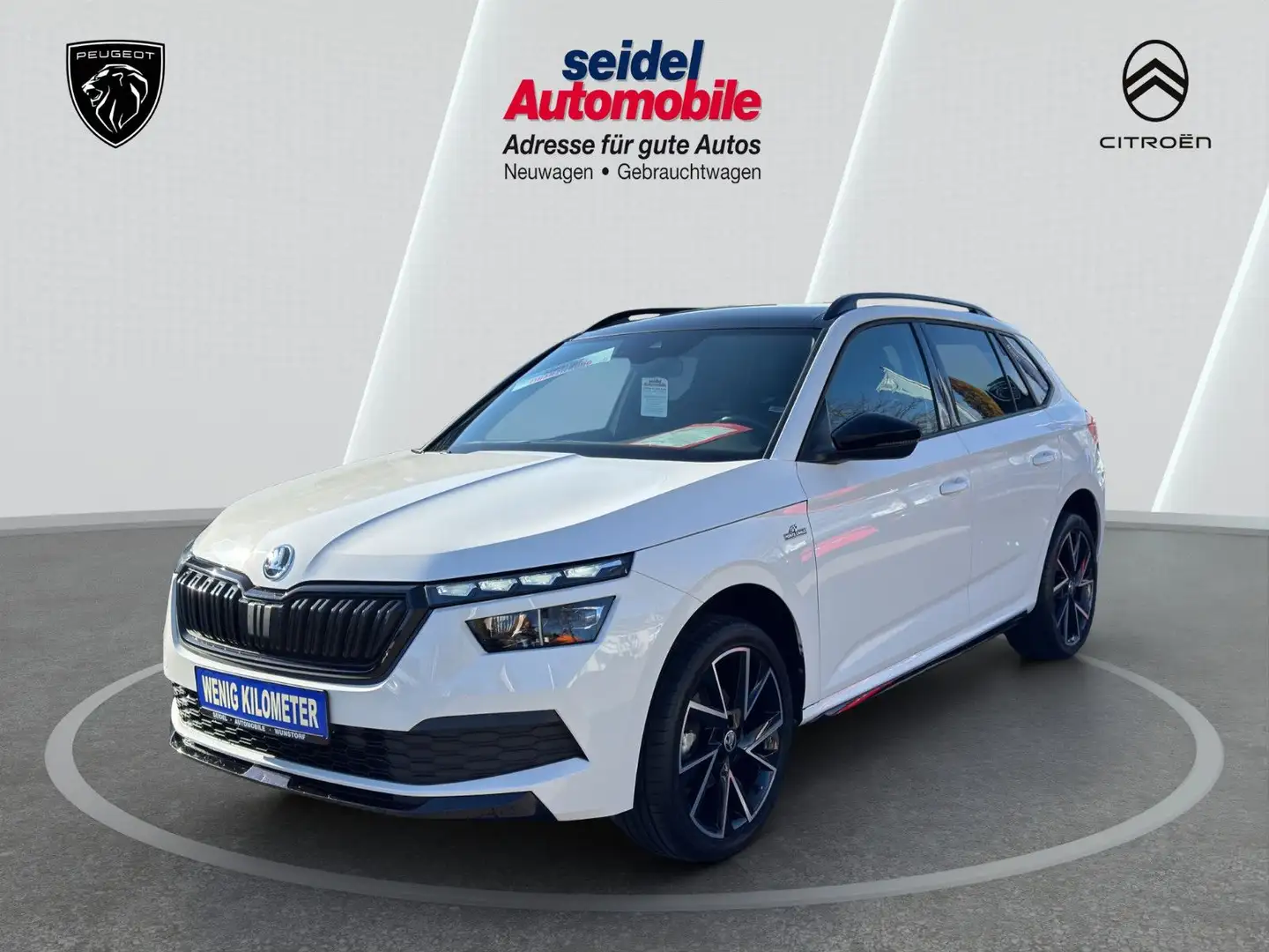 Skoda Kamiq 1.0 TSI 81kW MONTE CARLO ,1.HD, AHK Weiß - 1