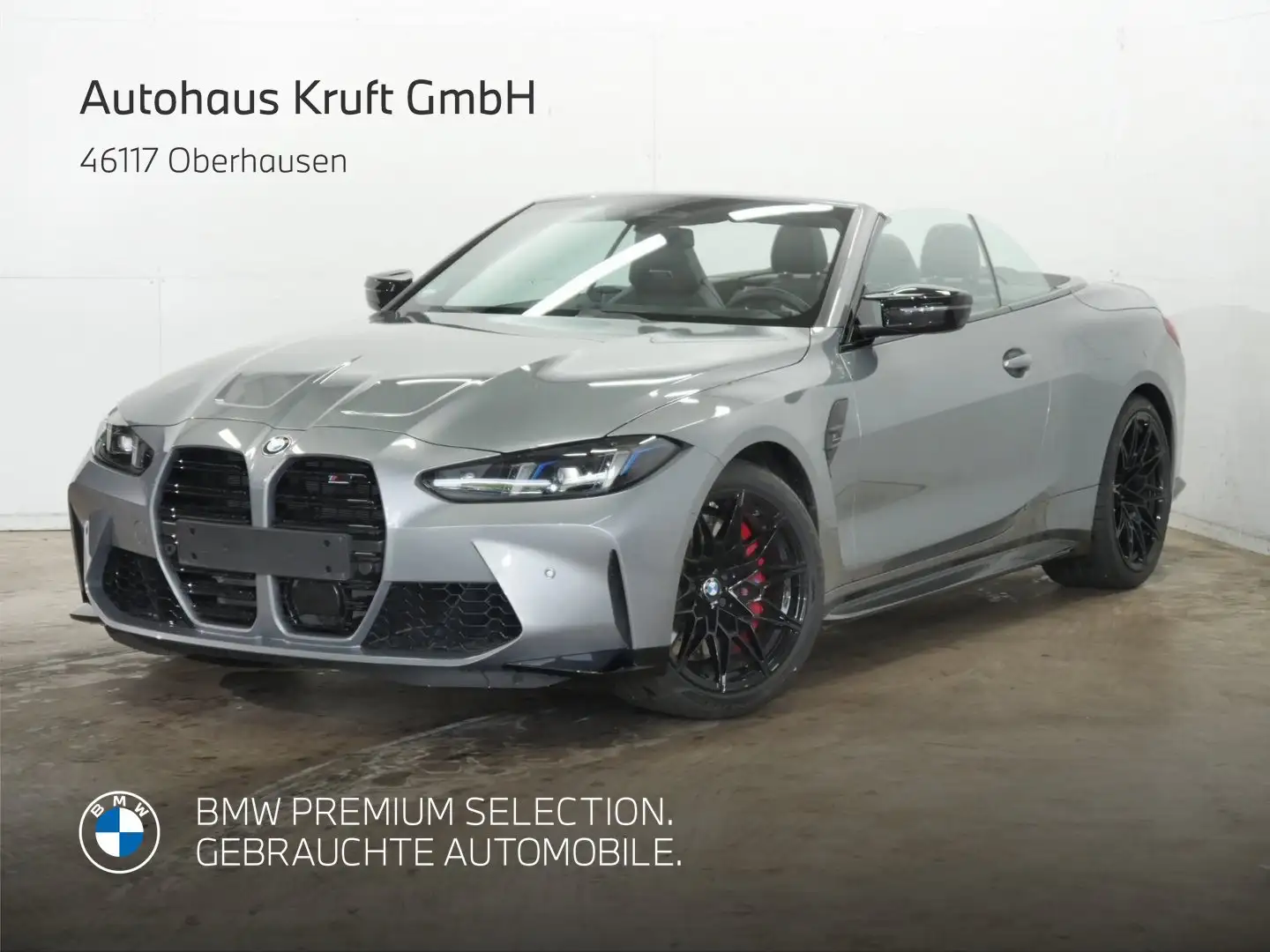 BMW M4 Competition xDrive Cabrio KAMERA+HUD+ESITZE Gris - 2