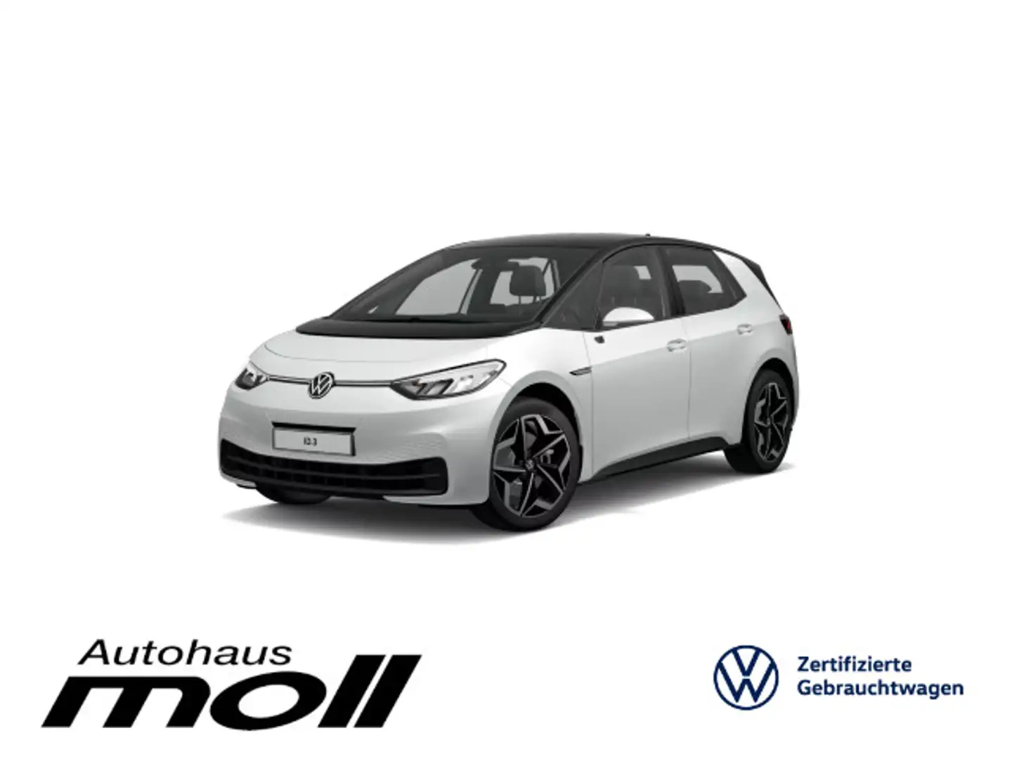 Volkswagen ID.3 Pro, Navi, Rear View, ACC Weiß - 1