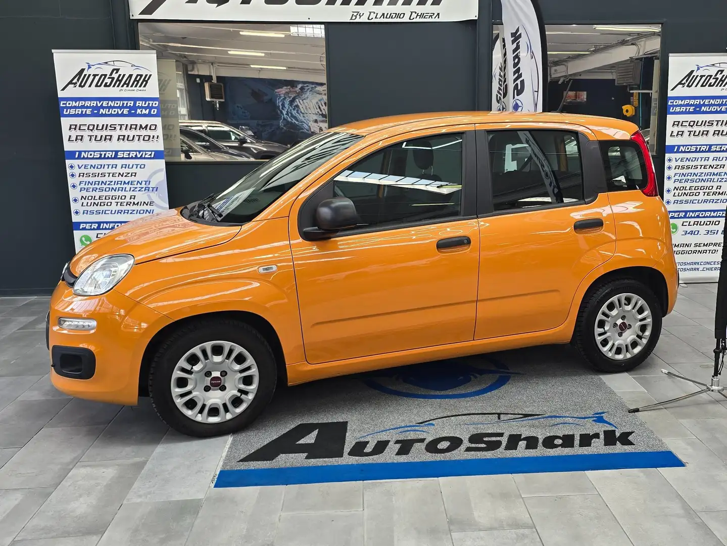 Fiat Panda 1.0 firefly hybrid City Life s Oranje - 1