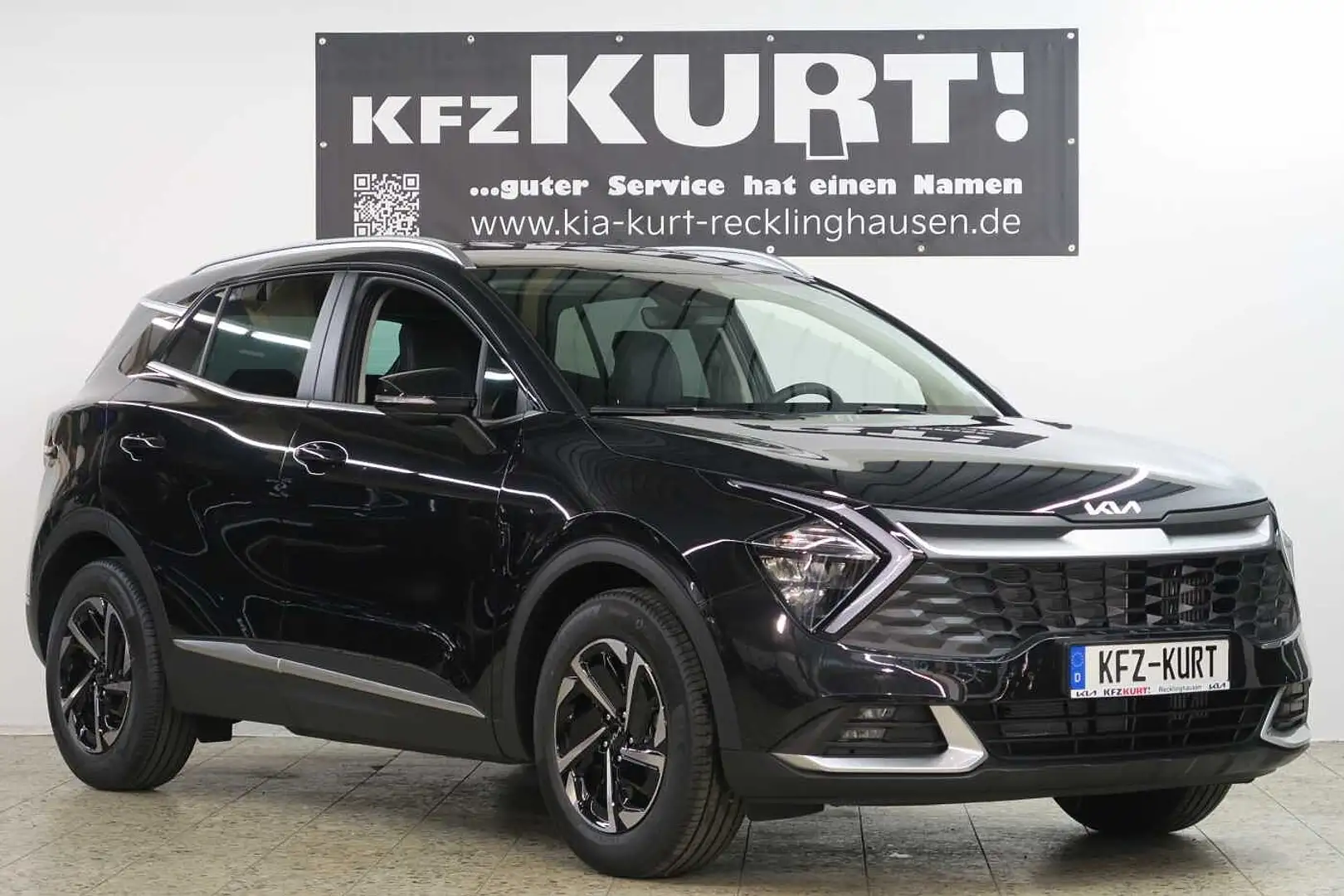 Kia Sportage 1.6 T-GDI 2WD ISG Vision! Schwarz - 1