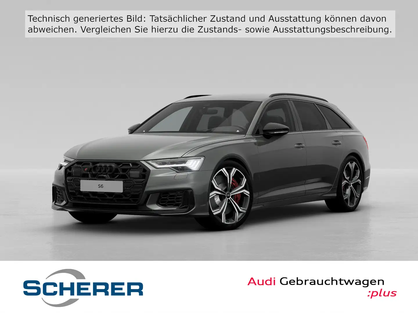 Audi S6 TDI tiptronic B&O HD-MAT AHK STDHZG Grau - 1