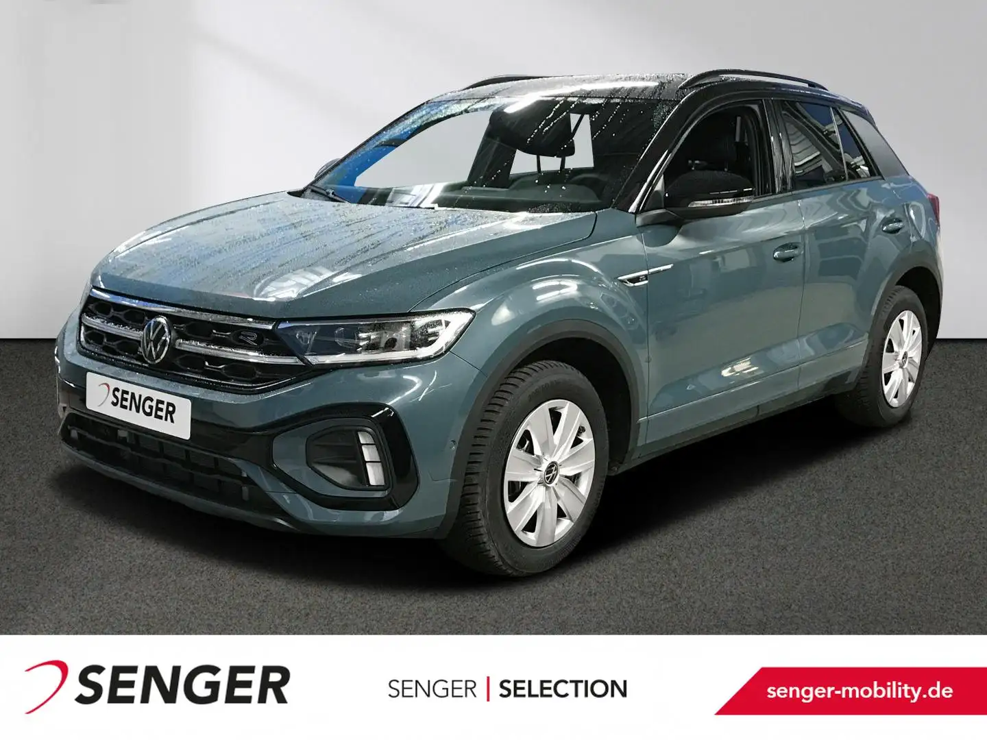 Volkswagen T-Roc 1.5 TSi R-Line DSG AHK Navi Digi-Cockpit Blau - 1