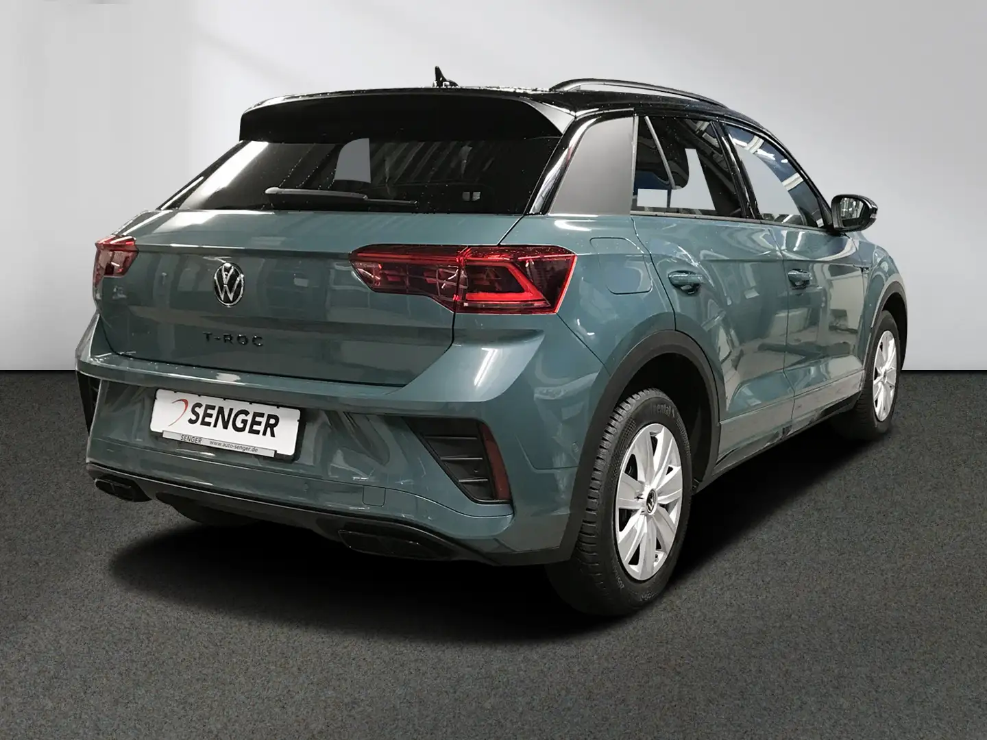 Volkswagen T-Roc 1.5 TSi R-Line DSG AHK Navi Digi-Cockpit Blau - 2