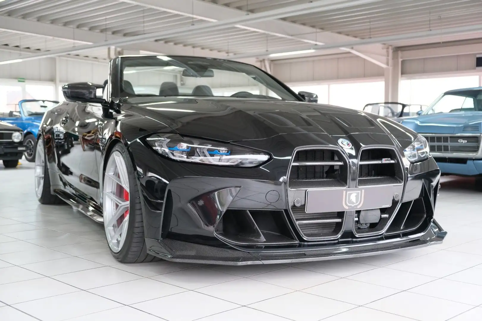 BMW M4 Cabrio xDrive Competition/Optisches Unikat Schwarz - 1