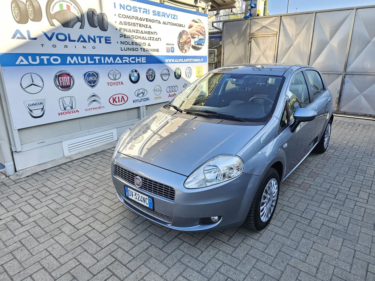 Fiat Grande Punto Grande Punto 1.4 5 porte Dynamic Grigio - 1