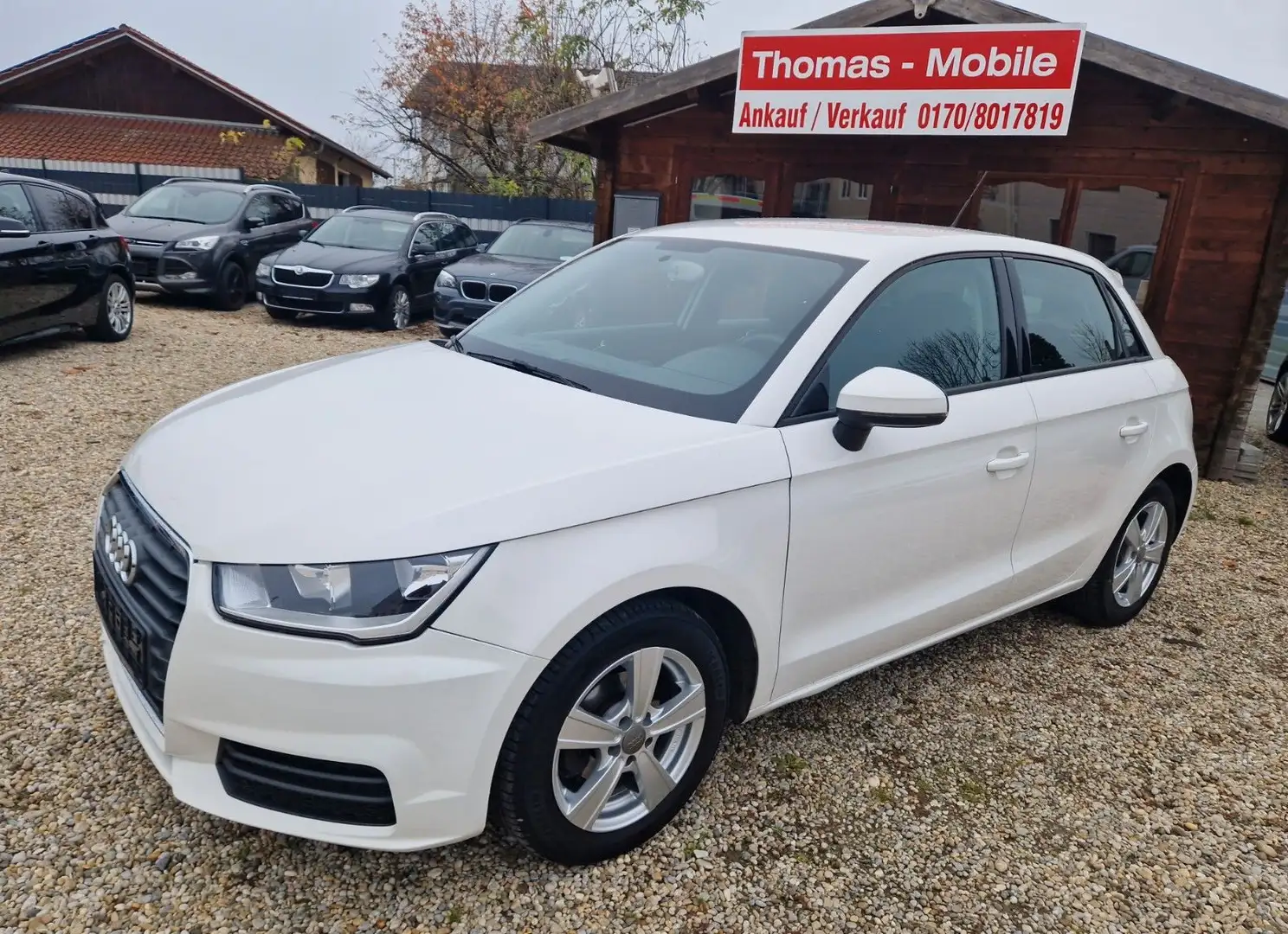 Audi A1 Sportback Werkstatt gepflegt Weiß - 1