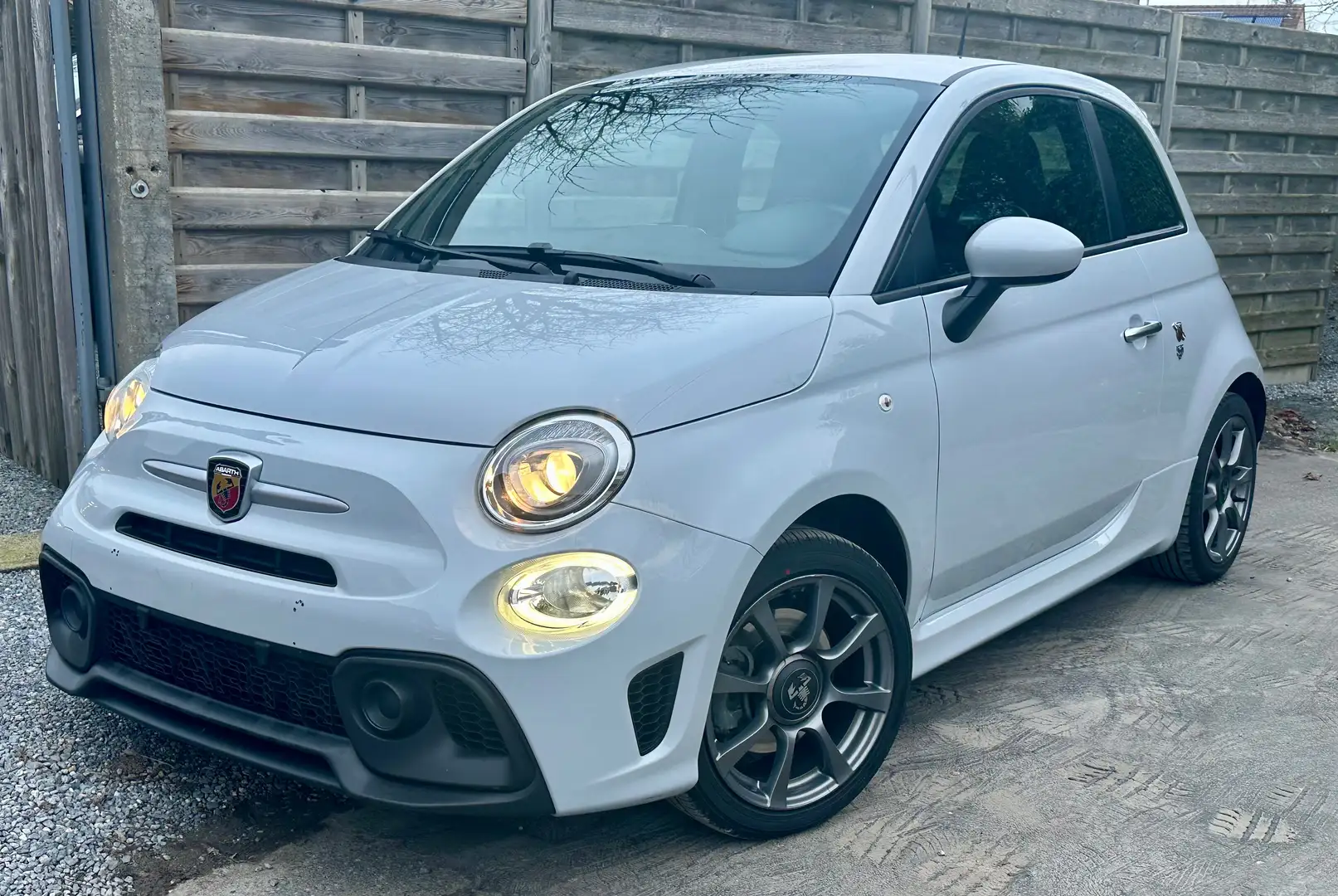 Abarth 595 Bi-turbo 136PK - EU6.2 - 12m garantie - 54000km Grey - 2