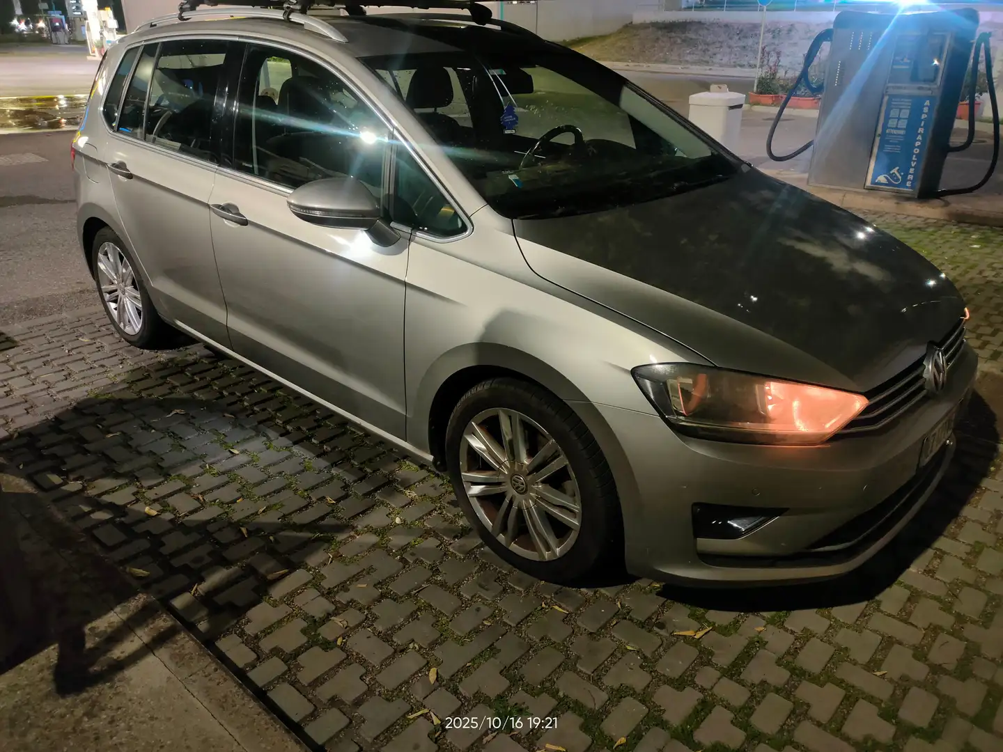 Volkswagen Golf Sportsvan Golf VII 2015 Sportsvan 1.6 tdi Highline Euro 6 Argento - 2