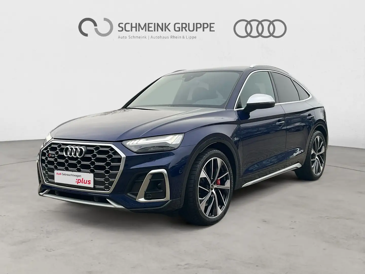Audi SQ5 3.0 TDI AHK MATRIX PANO LUFT Blau - 1