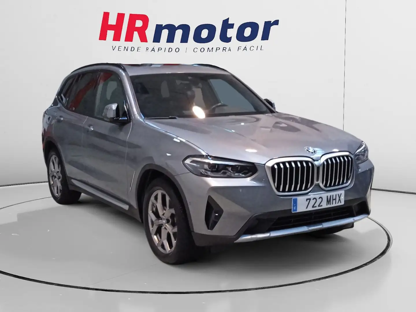 BMW X3 xDrive 20dA Gris - 1