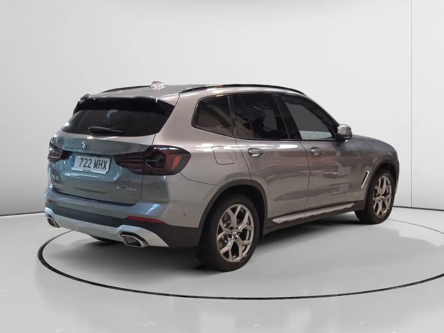 BMW X3 xDrive 20dA Gris - 2
