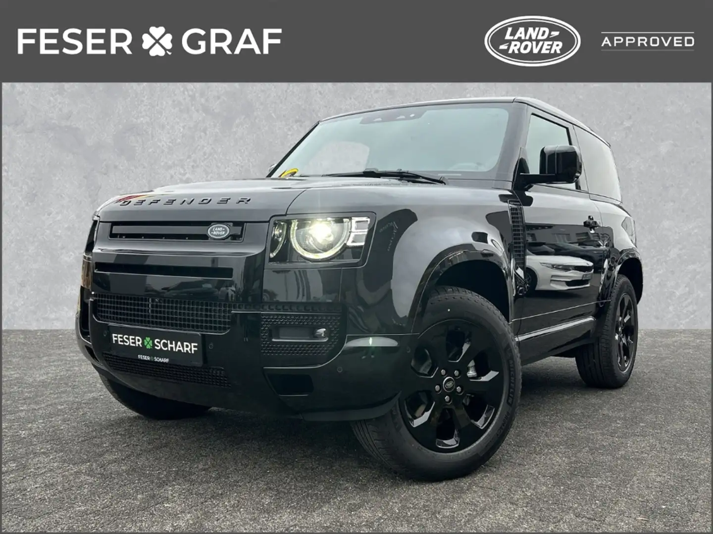 Land Rover Defender D250 90 X-Dynamic SE AHK Matrix 20'' Kühlf. Schwarz - 1