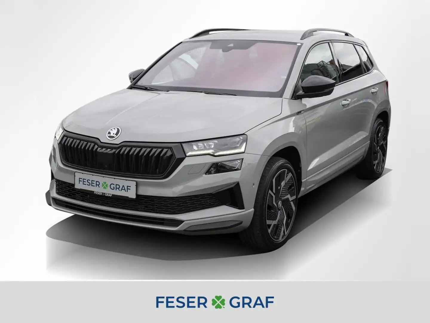 Skoda Karoq 2.0 TDI 4x4 Sportline DSG 360° AHK Navi Gris - 1