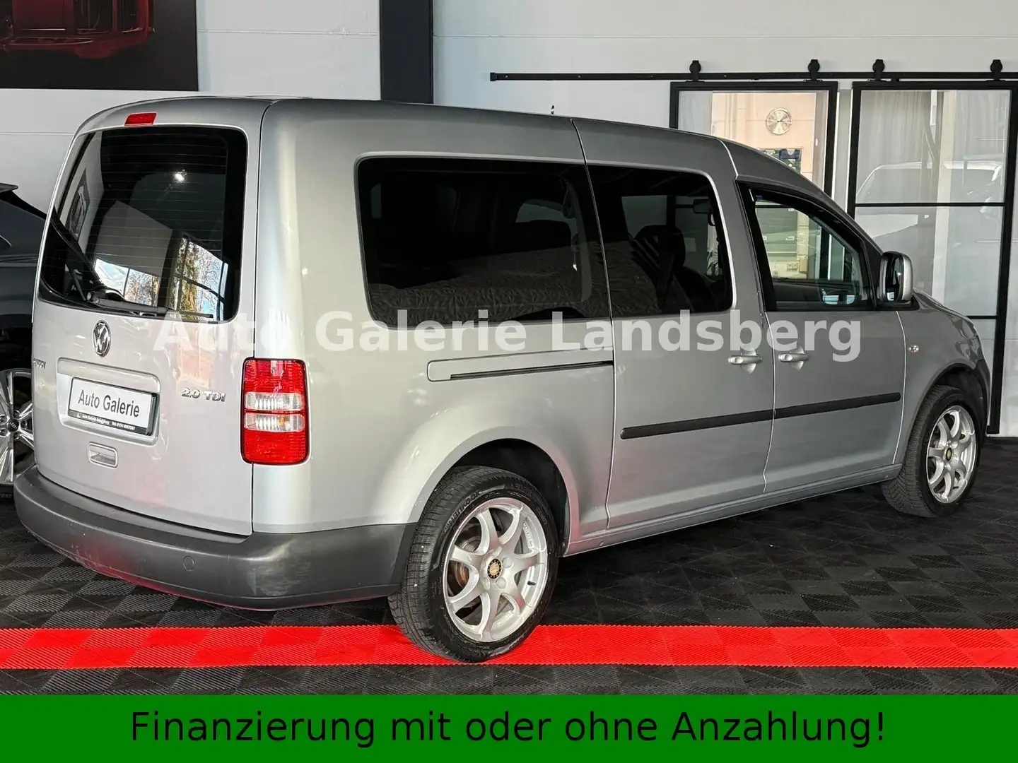 Volkswagen Caddy 2.0 TDI Maxi*Camper*5-Sitzer*Klima*Navi* Silber - 2