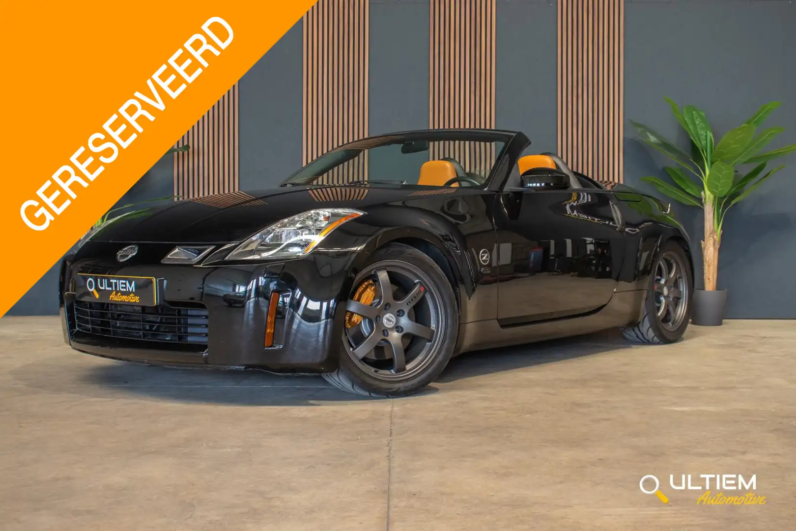 Nissan 350Z Roadster 3.5 V6 | CRUISE*NAVI*PRACHTIG! Noir - 1