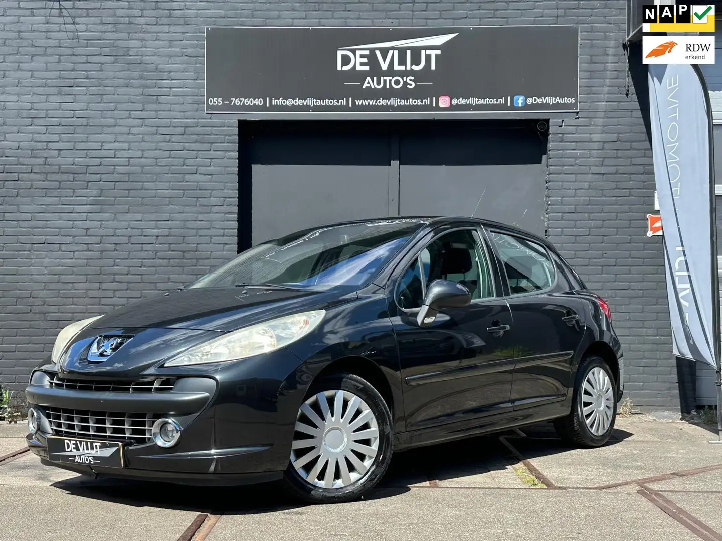 Peugeot 207 1.6-16V XS Pack | Cruise Control | Climate Control Noir - 1
