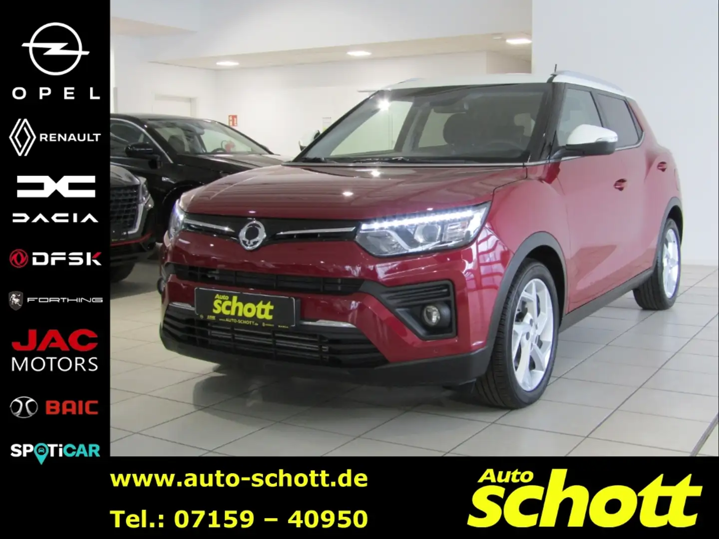 SsangYong Tivoli Grand Fizz 4x2 1.5 T-GDI EU6d Rot - 1