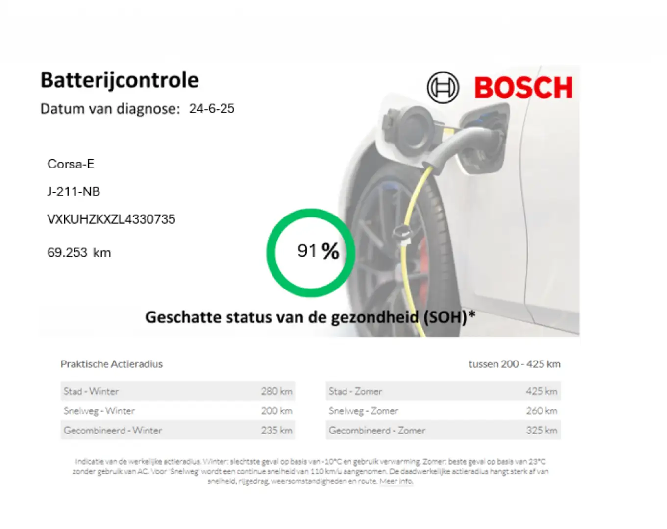 Opel Corsa Electric Editon 50 KWH - Clima, Cruise, SOH 91% Blauw - 2