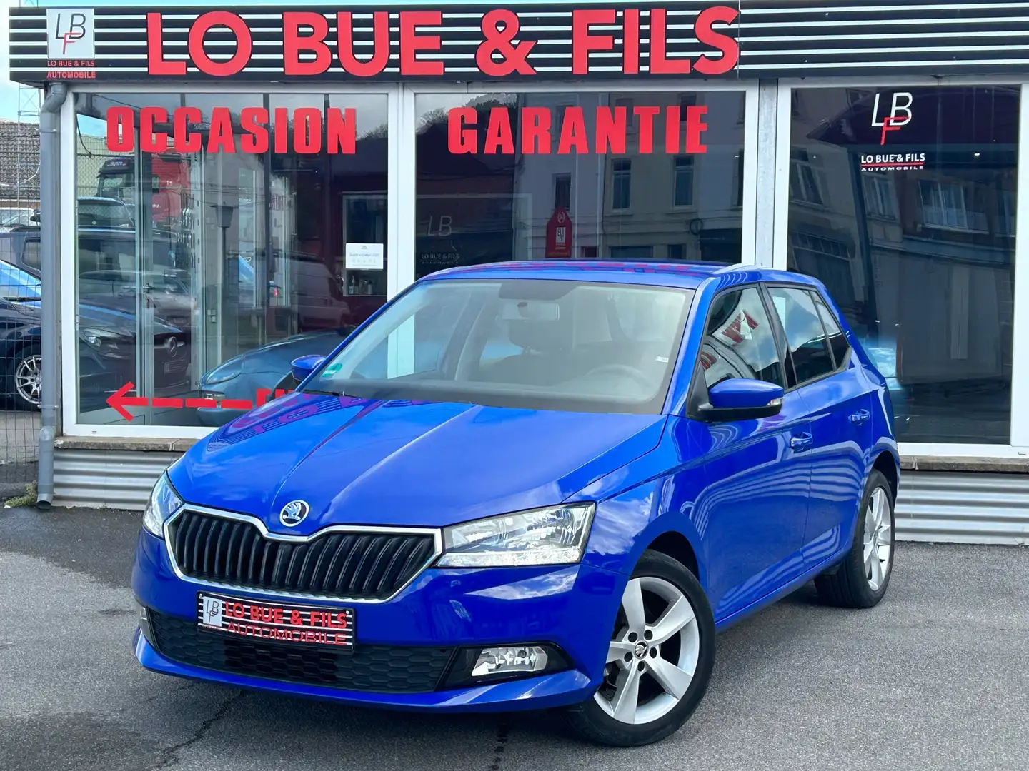 Skoda Fabia 1.0i Active Blauw - 2