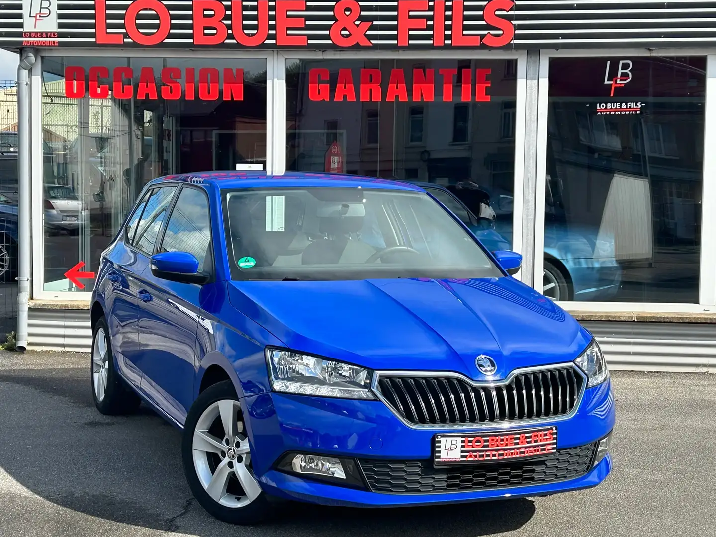 Skoda Fabia 1.0i Active Blauw - 1